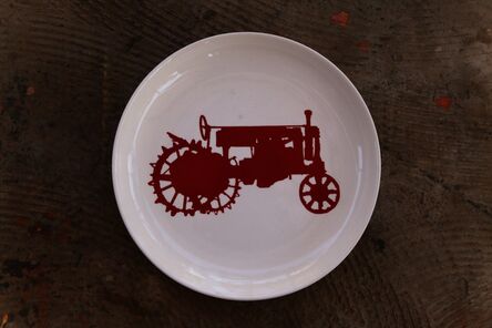 Said Atabekov, ‘Plate with Kyzyl Tractor logo’, 2007-ongoing