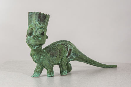 Joshua Goode, ‘Bart Simpson, Bronze Sculpture: 'Bartosaurus'’, 2019