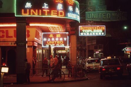 Greg Girard, ‘United Club, Wan Chai’, 1974