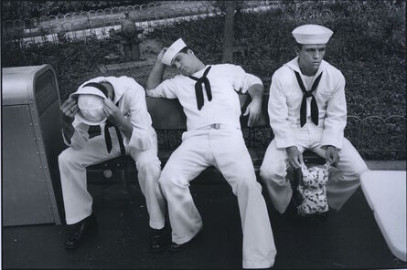 Tom Arndt, ‘Three sailors, Great America, Illinois’, 1981