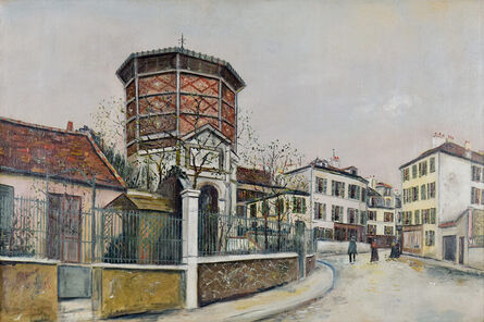 Maurice Utrillo, ‘Place Jean-Baptiste-Clément’, ca. 1918