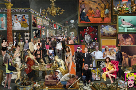 Lluis Barba, ‘Travellers in Time, Sight and Smell. (Brueghel & Rubens)’, 2010