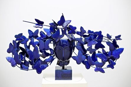 Manolo Valdés, ‘Mariposas Azules’, 2017