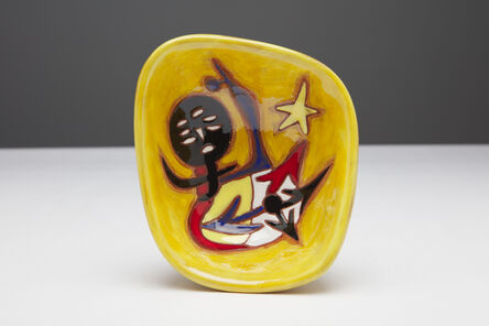 Jean Lurçat, ‘Bowl - Vide poche - Yellow - Aura’, c. 1955