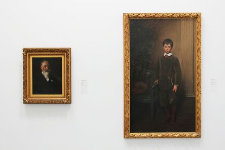 ‘Installation view of William Merritt Chase: Portraits in Context, as part of the Permanent Collection Installation at the Parrish Art Museum’