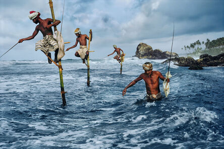 Steve McCurry, ‘Fisherman at Weligama Sri Lanka’, 1995