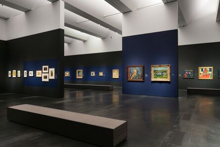 ‘Installatio view, "Expressionism in Germany and France: From Van Gogh to Kandinsky," Los Angeles County Museum of Art’