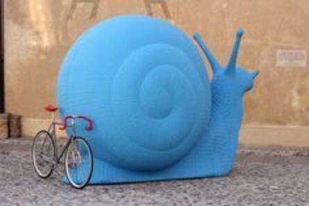 Cracking Art Group, ‘Snail (Large) (Blue)’