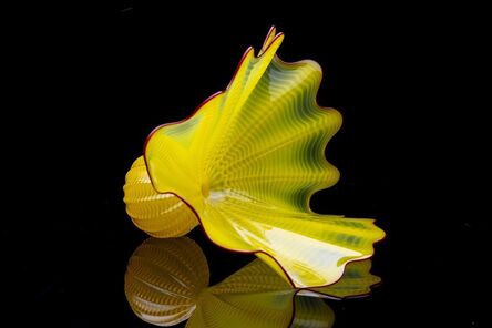 Dale Chihuly, ‘Dale Chihuly  Buttercup Persian Sold Out Limited Portland Press Glass Sculpture’, 1996