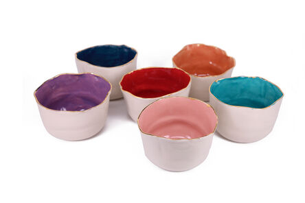 Lina Shamma, ‘Colored Bowls’, 2021
