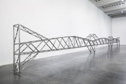 Chris Burden, ‘Triple 21 Foot Truss Bridge. Installation view, “Chris Burden: Extreme Measures” at New Museum, New York, 2013’, 2013