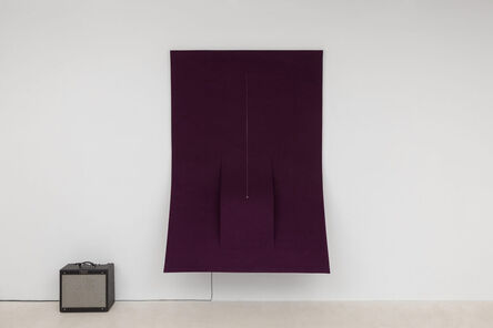 Naama Tsabar, ‘Work on Felt (Variation 21) Purple’, 2020