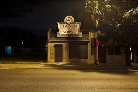 Scott Hocking, ‘Detroit Nights, (Around the Clock) Telephone Service’, 2012