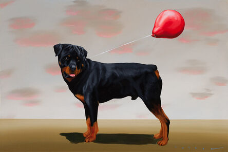 Robert Deyber, ‘Balloon Dog III (Rottweiler)’, 2021