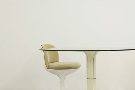 Pierre Paulin (1927-2009), ‘Chair & Table’, Chair: 1972-Table: 1968