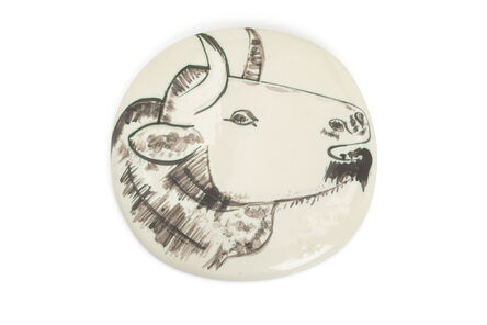 Pablo Picasso, ‘Bull Profile wall plaque’