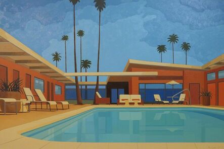 Andy Burgess, ‘Palm Springs Hotel’, 2015