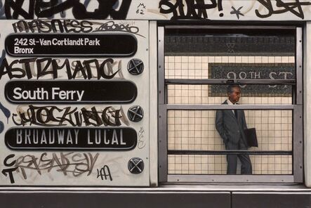Max Ferguson, ‘My Father in the Subway I’, 1982