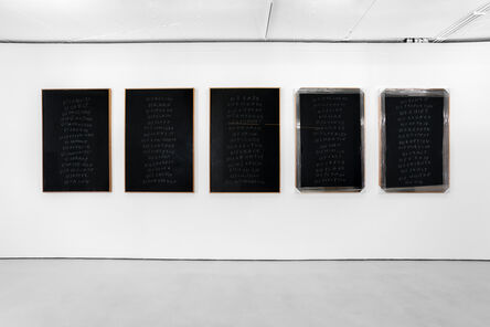 Melik Ohanian, ‘Blind List #02 - Florent Lecourt ’, 2022