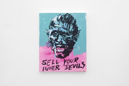 Alvaro Seixas, ‘Untitled Painting (Sell Your Inner Devils)’, 2017