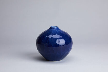 Fance Franck, ‘Spherical vase, blue glaze’, N/A