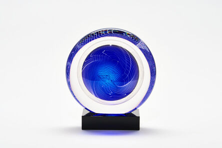 Peter Layton, ‘Blue & White Disc’, 2023