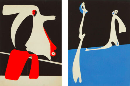 Joan Miró, ‘Cahiers d'Art (Dupin 14-15)’, 1934