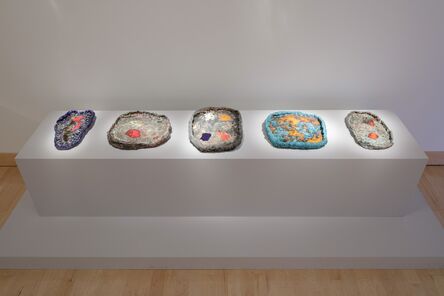 Sterling Ruby, ‘Installation shot (l to r): Ashtray Series, 340, 255, 134, 141, 253’, 2010-2014