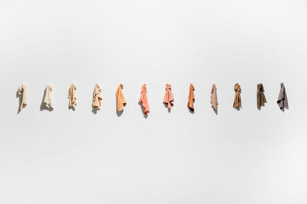 Juana Valdes, ‘Colored Bone China Rags (set of 12)’, 2017-2022