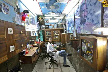 Andrew Esiebo, ‘Barbers, Abidjan #7’, 2012