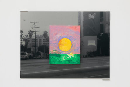 Jonathan Monk, ‘Sunset on Sunset XII’, 2022
