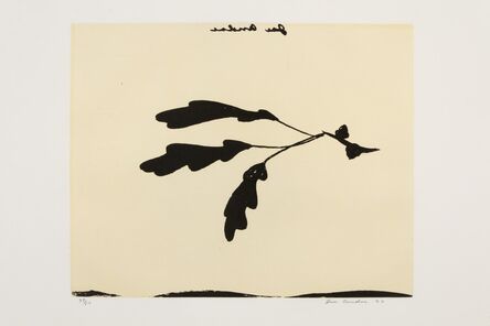 Joe Andoe, ‘Untitled (Oak Leaves)’, 1990