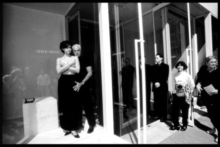 Harry Benson, ‘Armani with Ashley Judd, NYC’, 1996
