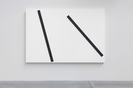 Gerhard Von Graevenitz, ‘2 vertikale Streifen’, 1977