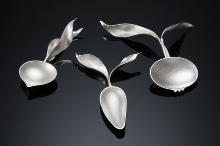 Annemarie Reinhold, ‘Growing Beetroot Spoon + Carrot Spoon + Radish Spoon (3 x separate works)’, 2021
