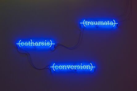 Joseph Kosuth, ‘'Catharsis, Conversion, Traumata'’, 1986