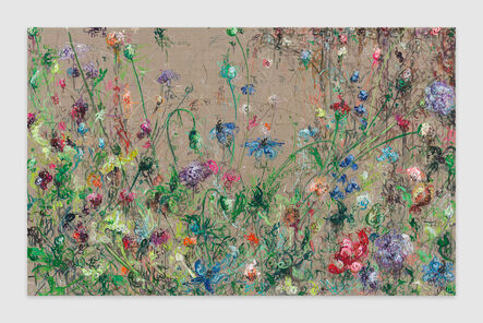 Kysa Johnson, ‘Ghosts In Common - Necessary Beauty - Subatomic Decay Patterns and Wildflowers 14’, 2023