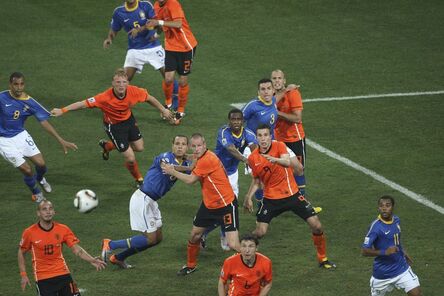 Mark Leech, ‘World Cup, Netherlands vs. Brazil July 2’, 2010