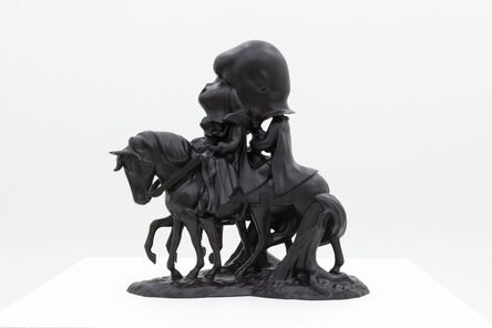 Paul McCarthy, ‘WS, White Snow and Prince on Horseback (2ft, Bronze)’, 2016