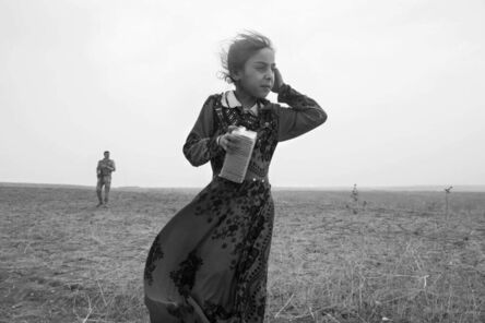 Paolo Pellegrin, ‘Refugees from the village of Buharbuq, near Bashiqa. Told by ISIS that they were to be moved to Mosul the following day, the village residents fled their homes in the middle of the night and took refuge behind Peshmerga lines. Iraq, 2016’, 2016