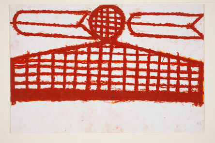 Evelyn Reyes, ‘Fence with Carrots (Brown)’, 2002-2003
