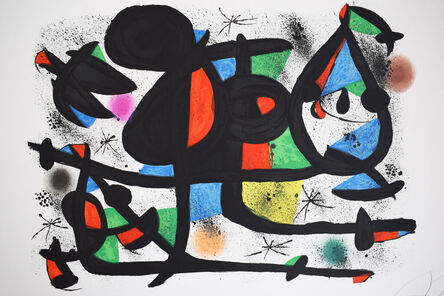 Joan Miró, ‘The Lover’s Sled, from: Allegro Vivace | La luge des amants I: Allegro Vivace’, 1981