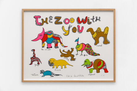 Niki de Saint Phalle, ‘The Zoo With You’, 1970