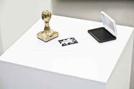 Libia Castro and Ólafur Ólafsson, ‘Your Country Doesn't Exist (copper stamp)’, 2013