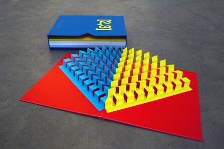 Tauba Auerbach, ‘[2,3] Geometric Pop-Up Book’, 2011
