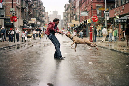 Jamel Shabazz, ‘Man and Dog’, 1980
