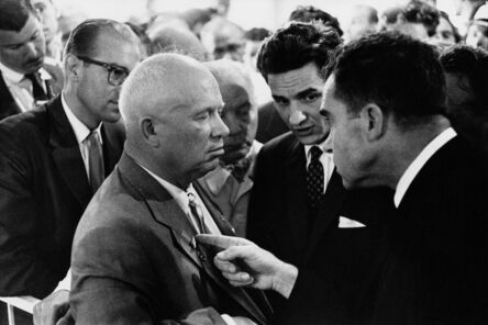 Elliott Erwitt, ‘Moscow, Nikita Khrushchev & Richard Nixon’, 1959