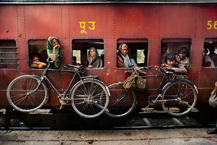 Steve McCurry, ‘Bicycles on Train, West Bengal, India ’, 1983