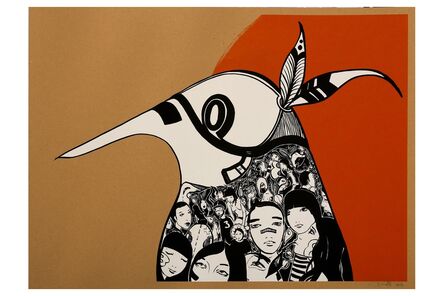 Lucy McLauchlan, ‘Warrior Bird (Orange)’, 2006