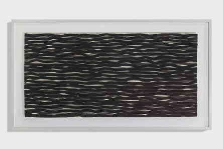 Sol LeWitt, ‘Horizontal Lines in Black and Gray’, 2004